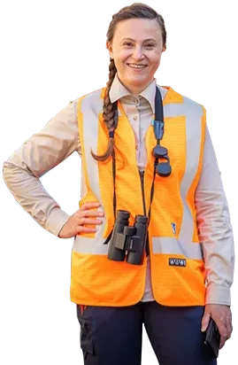 Foto Maria Portrait of Maria Groenelens - Senior Ecoloog